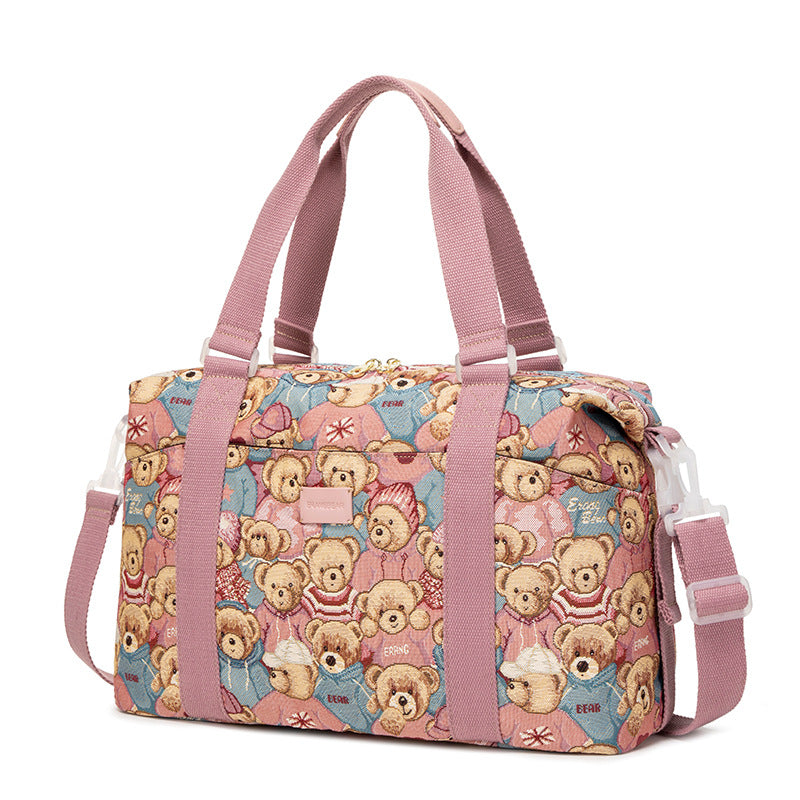 Women's Large Capacity Lightweight Short Business Trip Luggage
