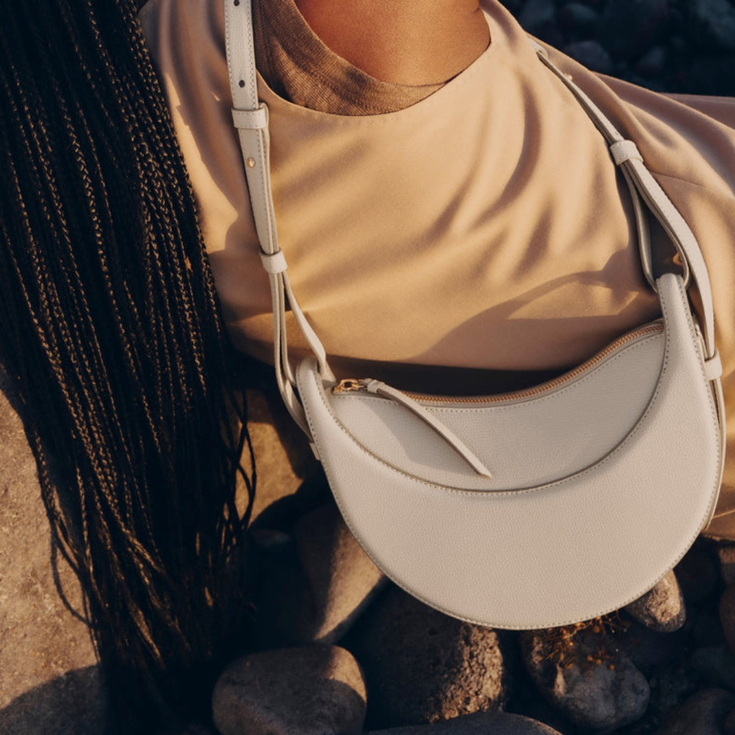Women's Selenodont Saddle Special Interest Light Luxury Shoulder Bags