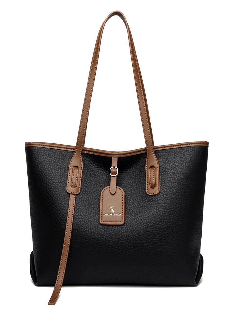Women's Big Fashion Large Capacity Versatile Commuter Shoulder Bags