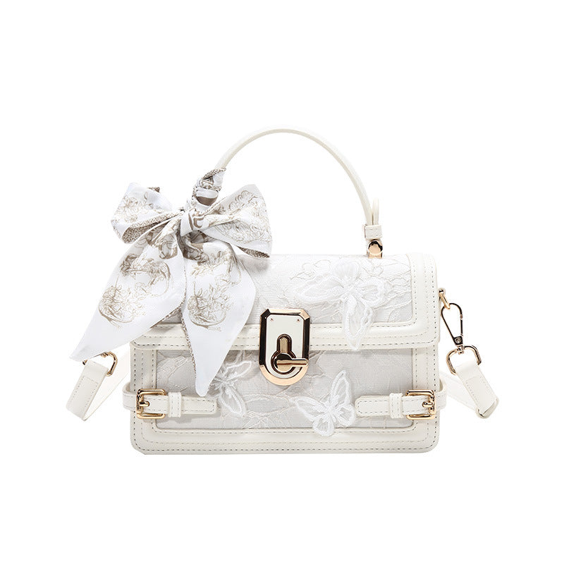 Fairy Lace Box High-grade Butterfly Embroidered Small Square Bags