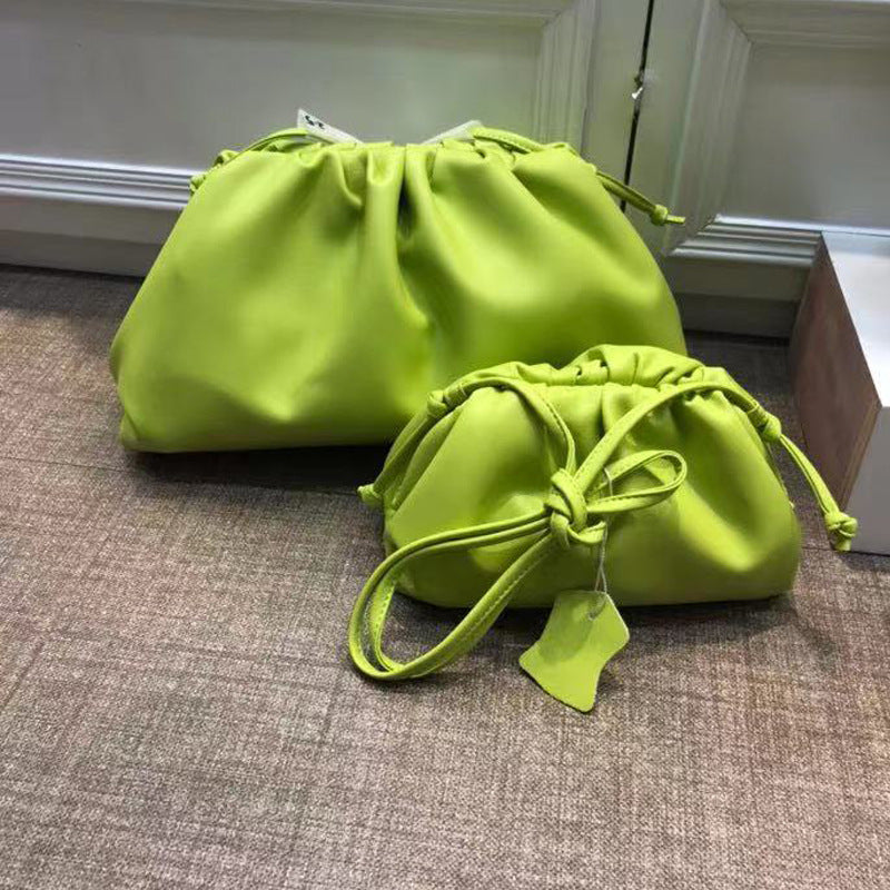 Women's Style Authentic Leather Weave Summer Hand Bags