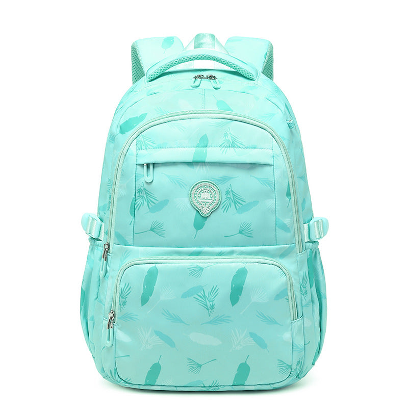 Men's Secondary Fashion Printing Junior High Preppy Middle School Students' Schoolbags