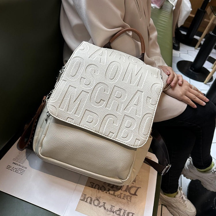 Style Female Niche Embossed Leisure Commute Bags