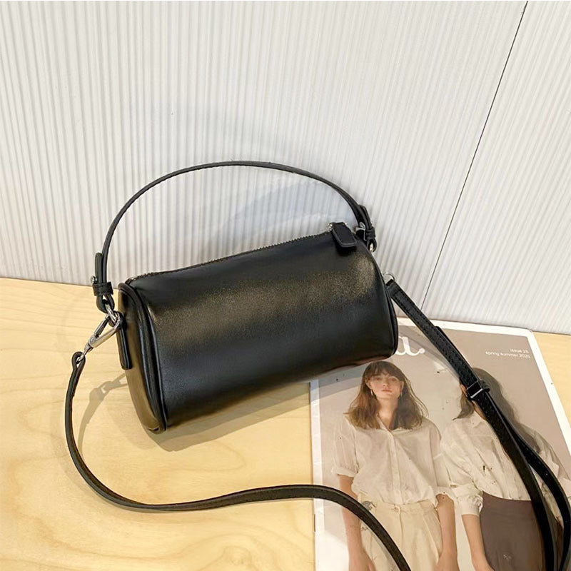 Genuine Leather Simple Female Soft Lightweight Bags