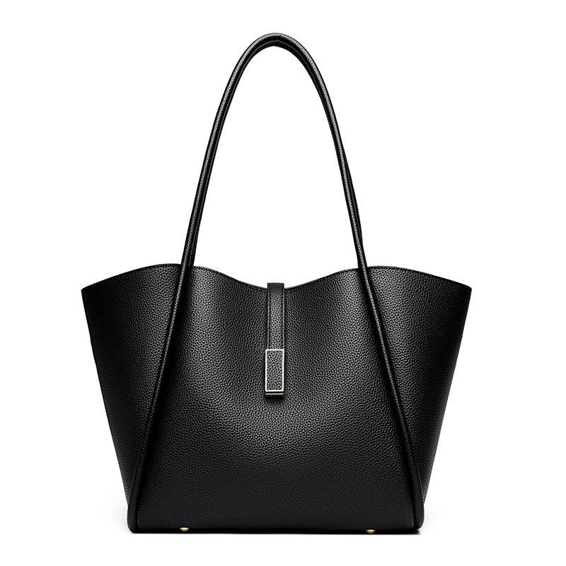 Women's High-grade Simple Large Capacity Totes Trendy Handbags