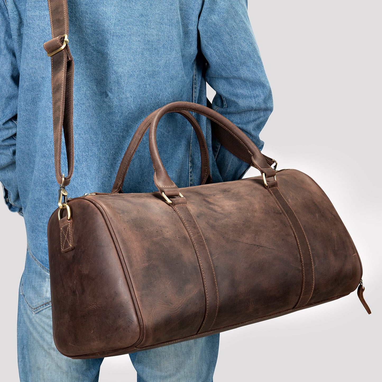 Men's Short Business Trip Portable Large Capacity Travel Bags