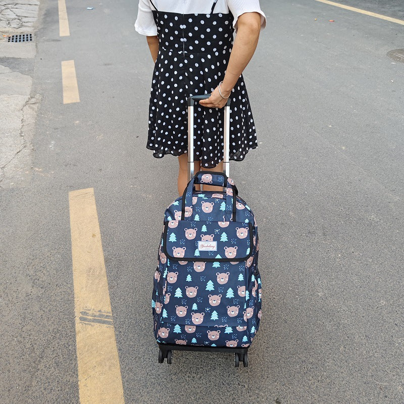 Capacity Canvas Waterproof Long Short Distance Bags
