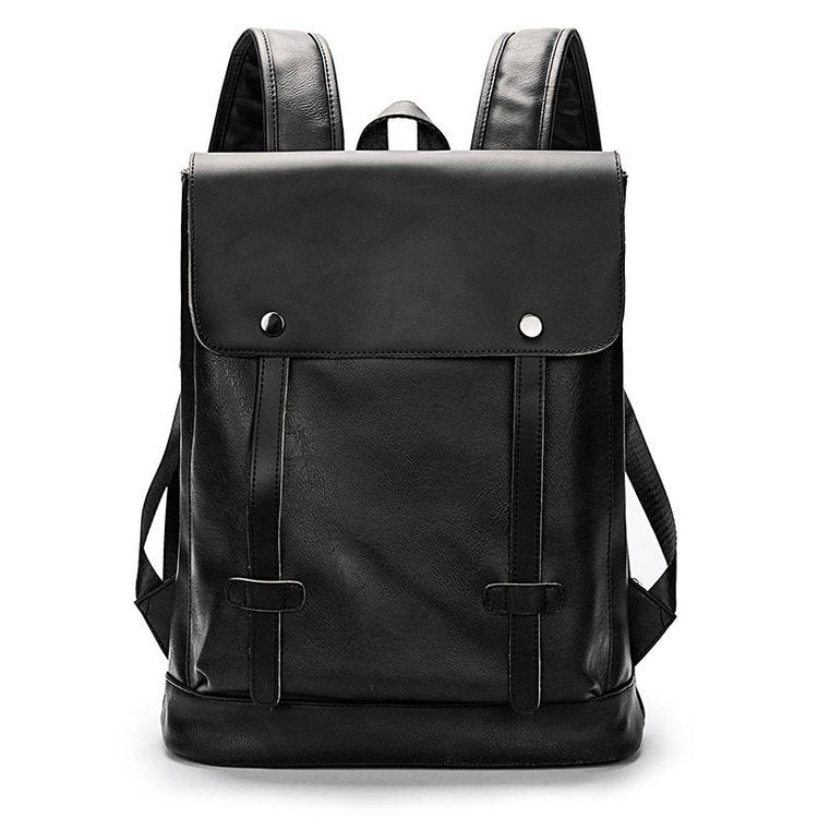 Men's Korean Trendy Retro Preppy Style Leisure Backpacks