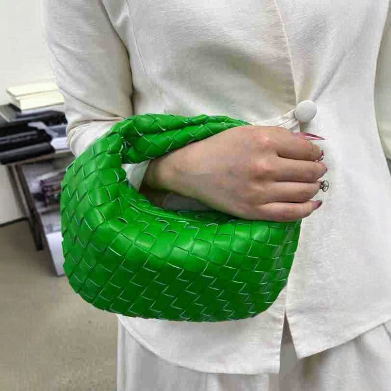 Woven Portable Croissant One Dumpling Price Handbags