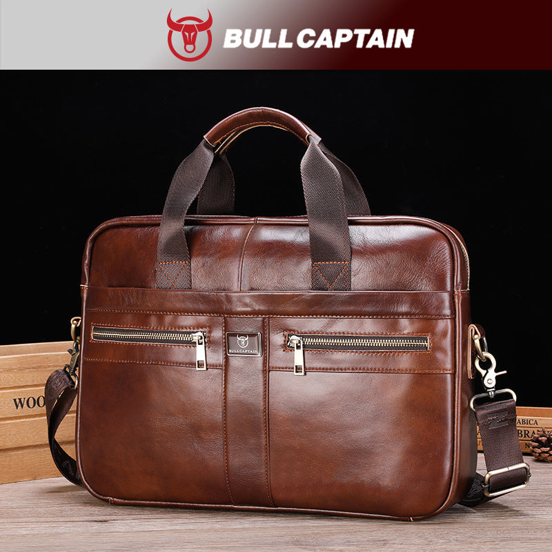 Leather Goods Top Layer Fashion Vintage Bags