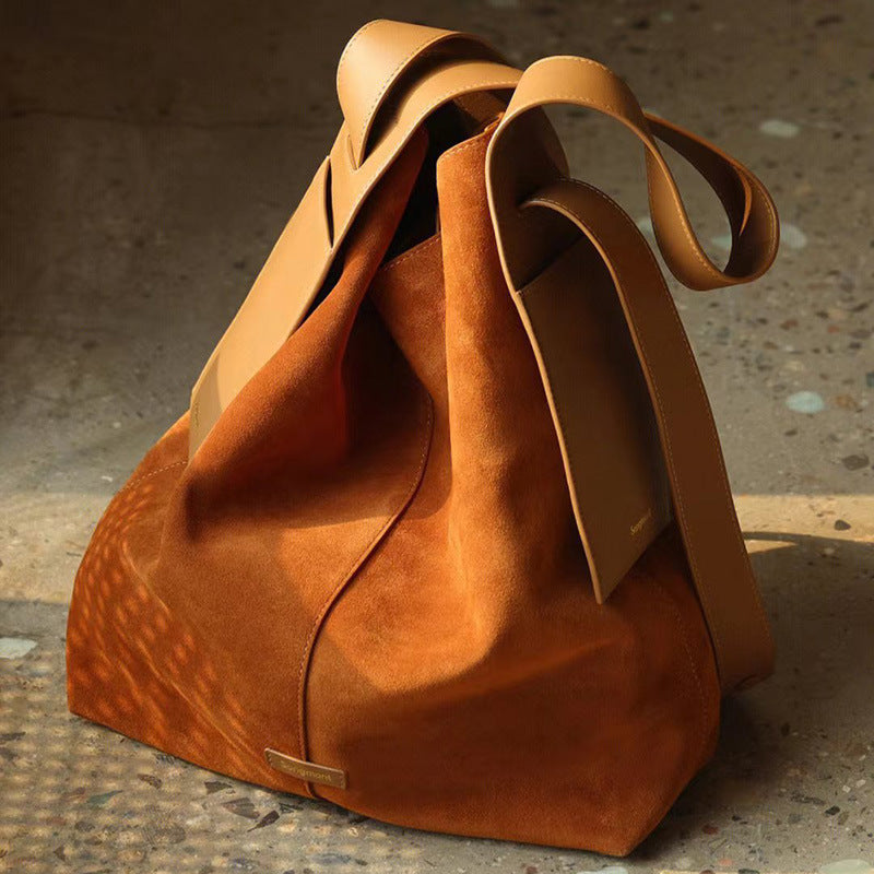 Loose Suede Under The Mountain Lazy Shoulder Bags