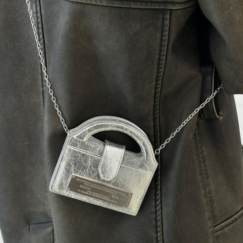 Women's Niche Fashion Mini Portable Chain Waste Small Square Bags