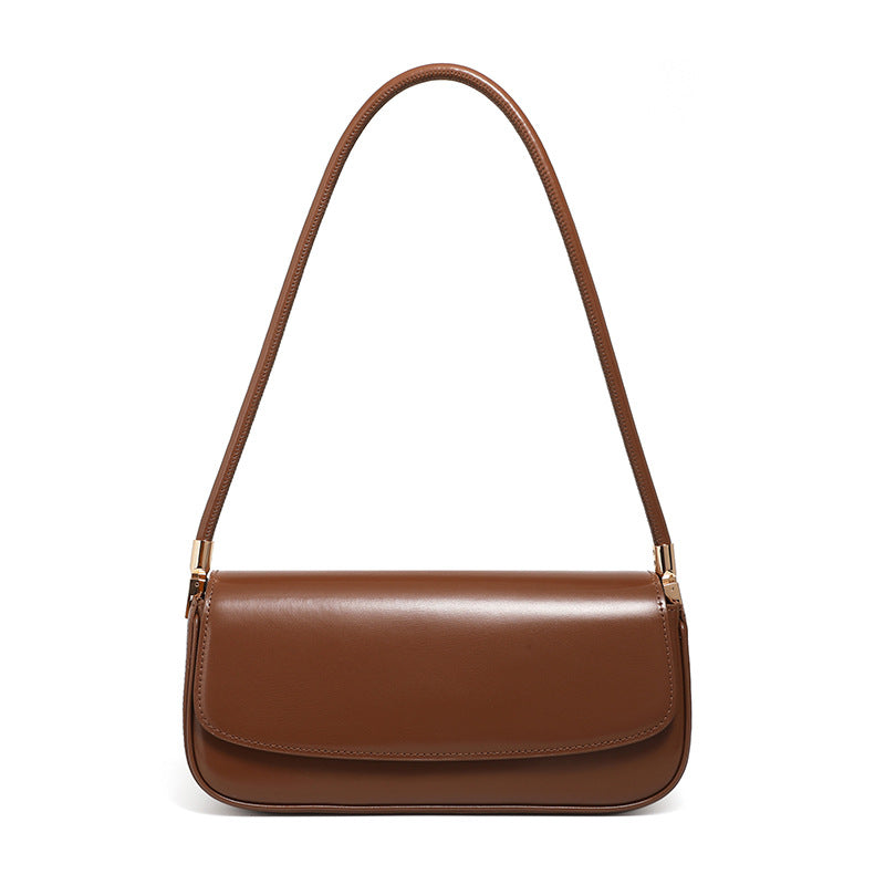 Women's Genuine Leather Saddle Commuter Underarm Design Armpit Bags
