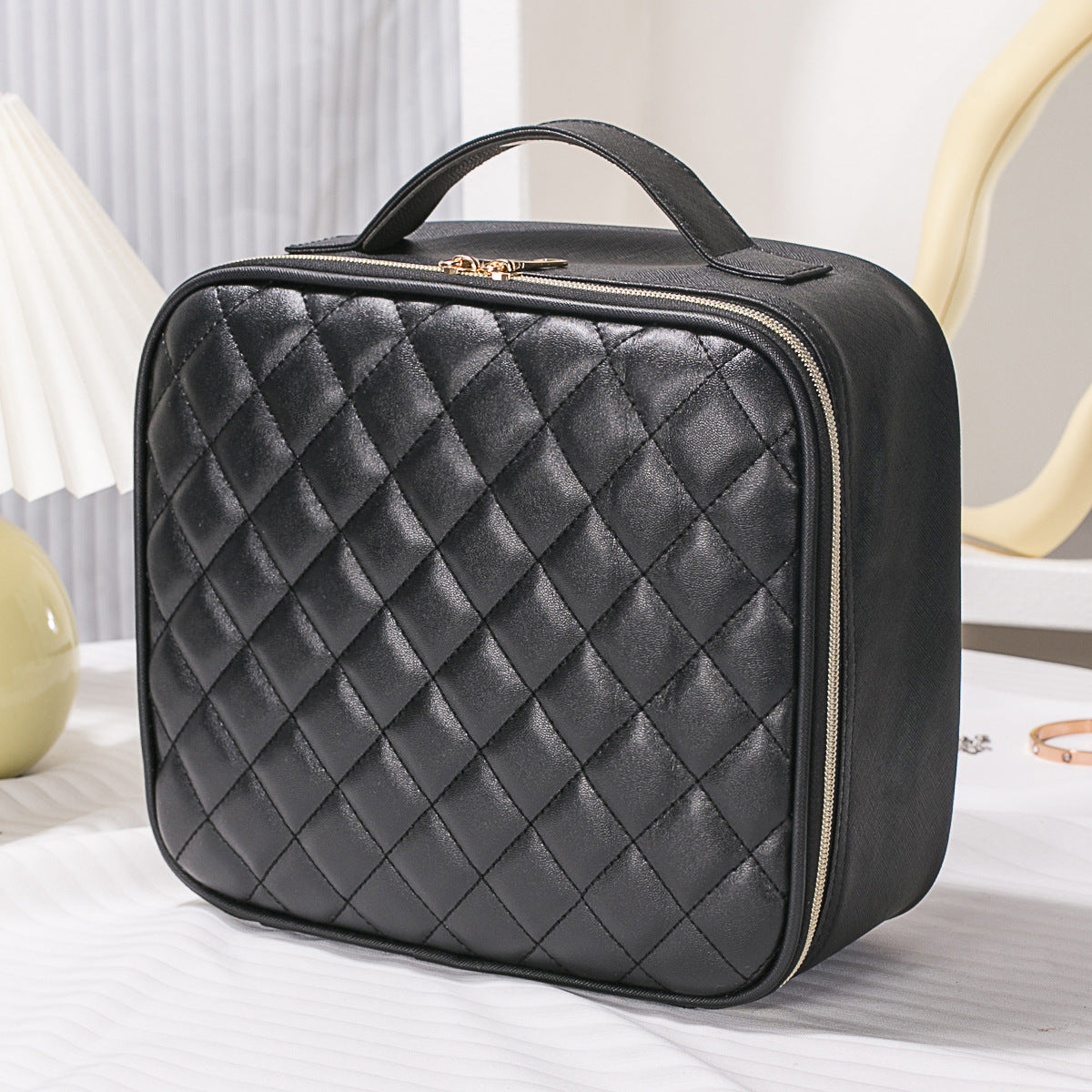 Light Large Capacity High Sense Size Diamond Cosmetic Bags