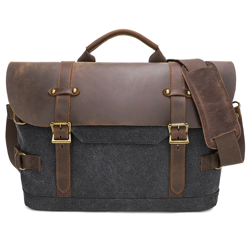 Men's Durable Stylish Canvas Vintage Computer Men's Messenger Bags