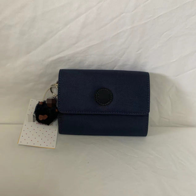 Home Monkey Nylon Multiple Slots Short Purses