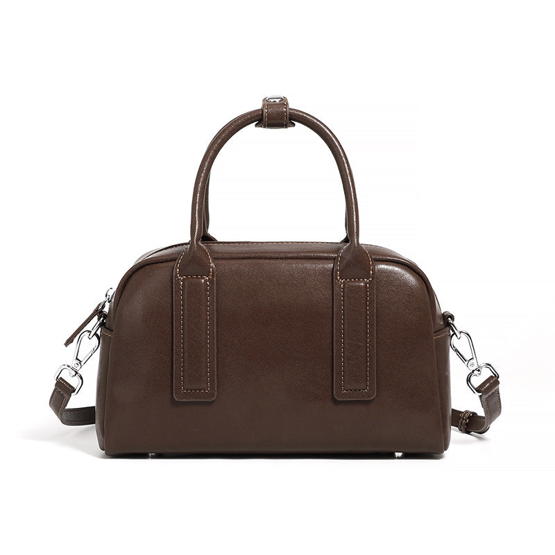 Women's Genuine Leather Retro Commuter Niche Advanced Crossbody Bags
