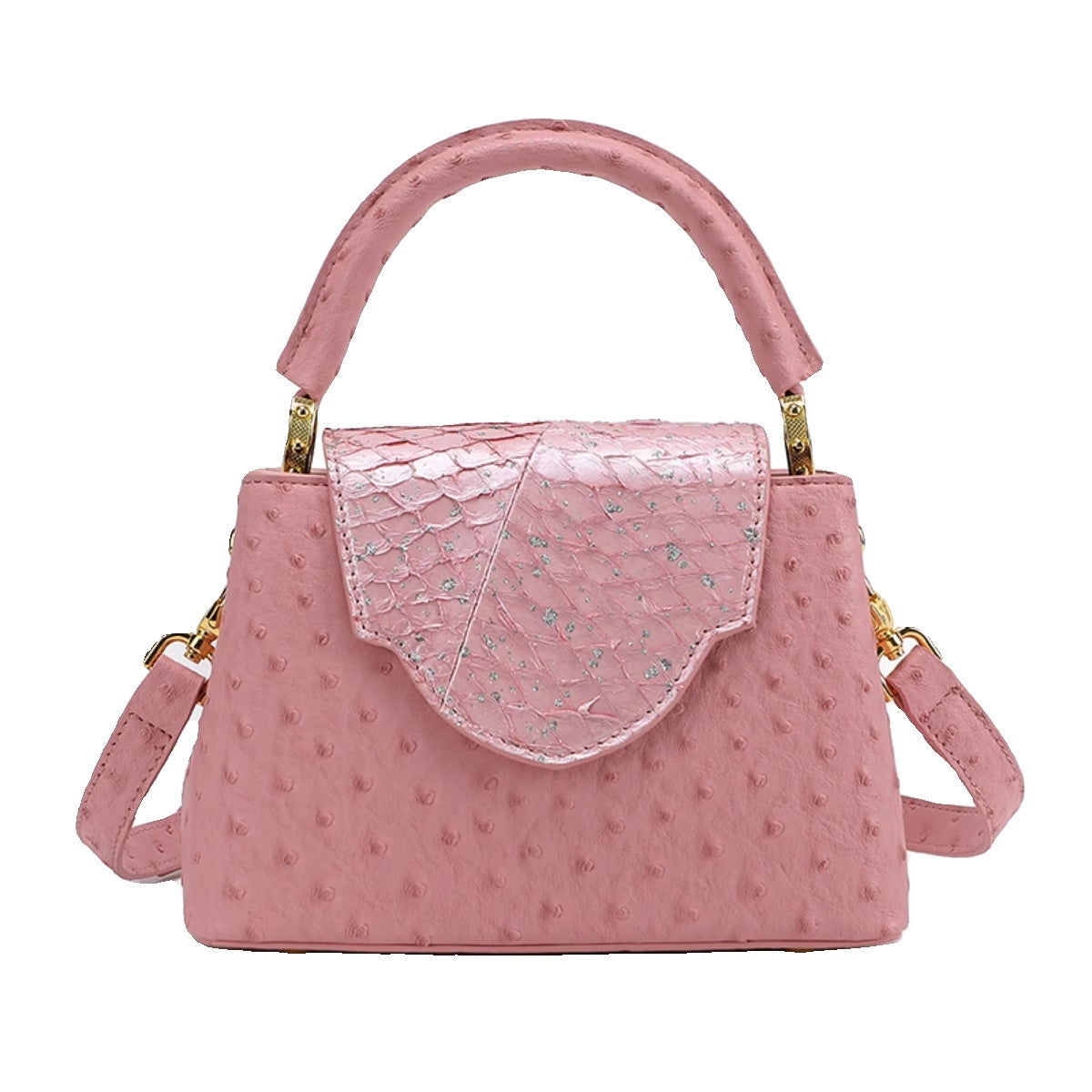 Women's Genuine Leather Crocodile Pattern High Quality Shoulder Bags