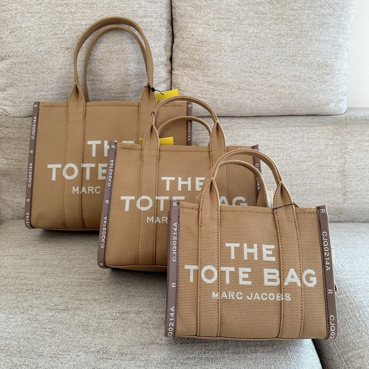 Unique Jacquard Fashion Canvas Shopping Versatile Tote Bags