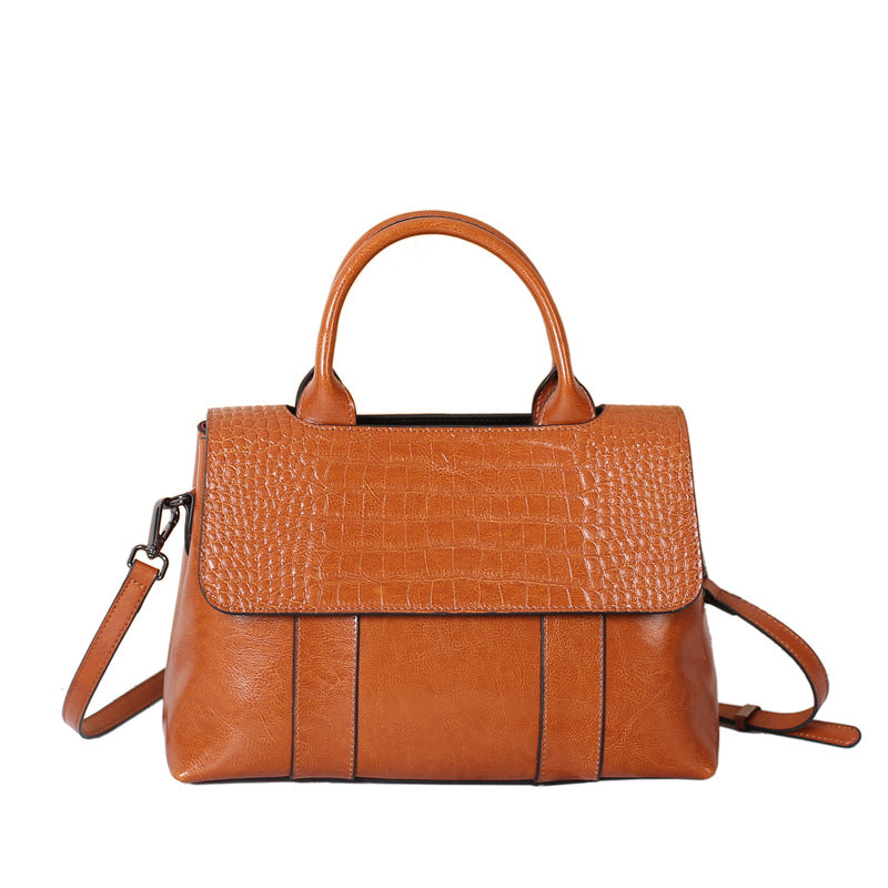 Women's Genuine Leather High-grade Fashion Mother Crossbody Bags