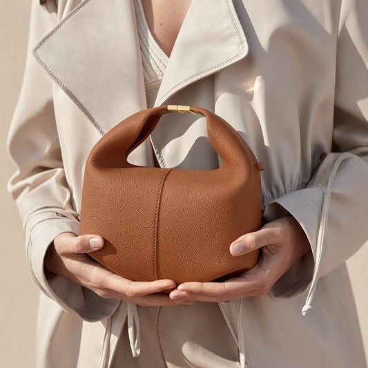 Women's French Minority Solid Color One Fashion Shoulder Bags