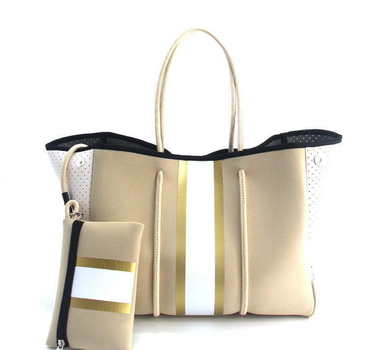 Women's Fashion Neoprene Big Large Beach Travel Bags
