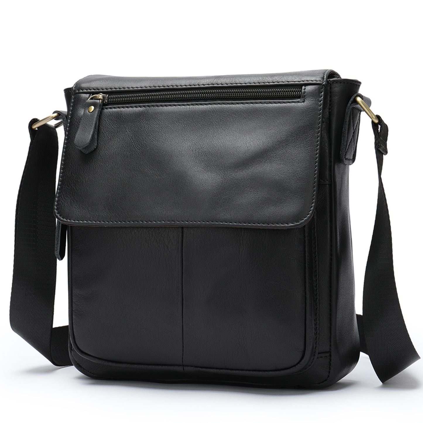 Men's Retro Cowhide Leather Business Fashion Men's Shoulder Bags