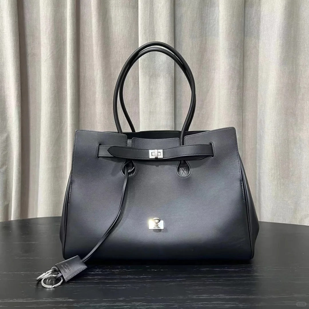 High Quality Cowhide Fashionable Loose Large Tote Bags