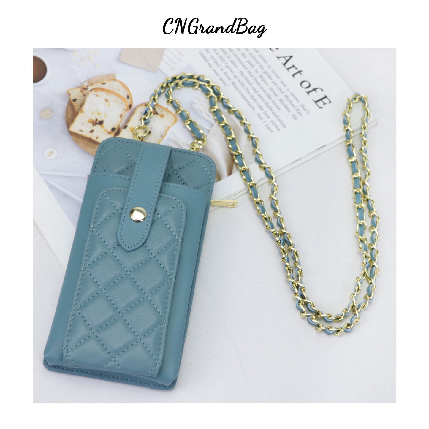 Women's Wild Genuine Sheep Skin Mobile Mini Bags
