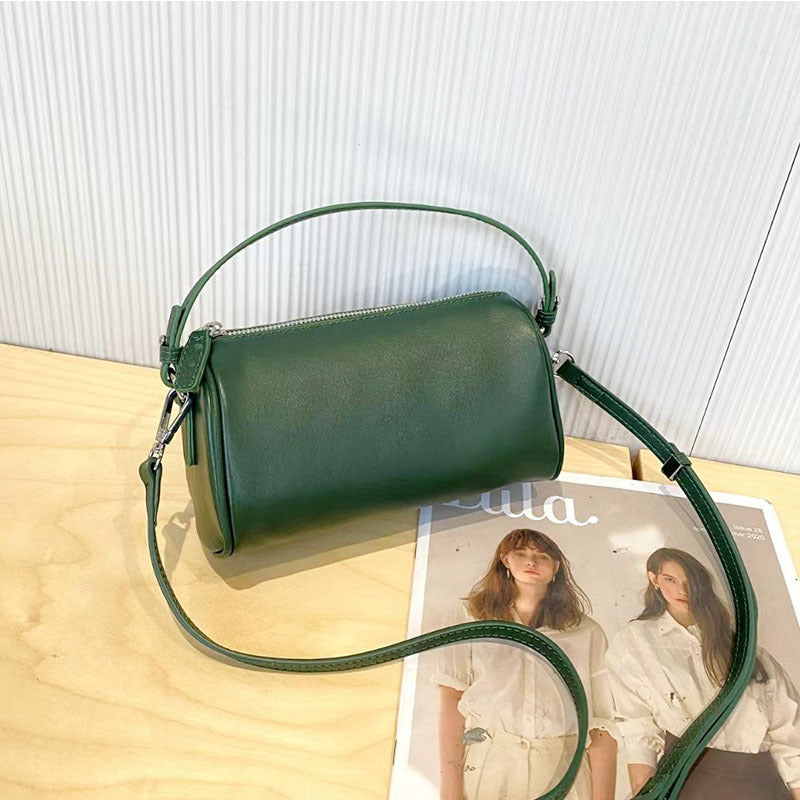 Genuine Leather Simple Female Soft Lightweight Bags