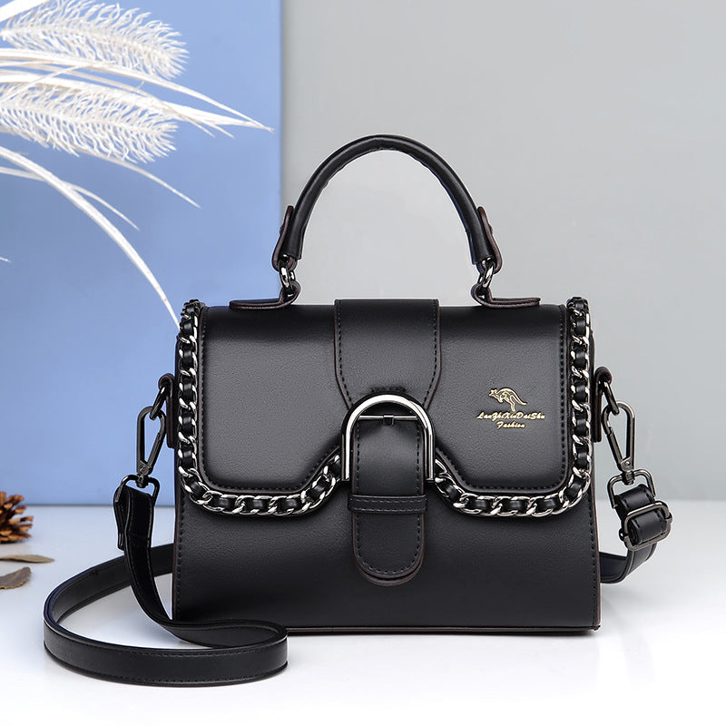 Women's Kangaroo Summer Soft Leather Large Capacity Shoulder Bags