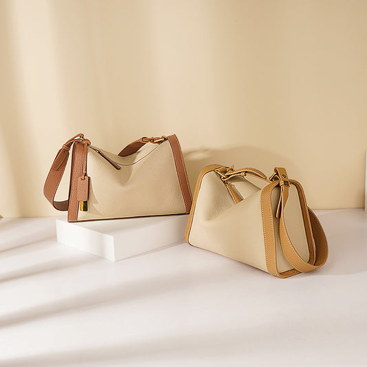 Women's First Layer Cowhide Niche High Sense Bags
