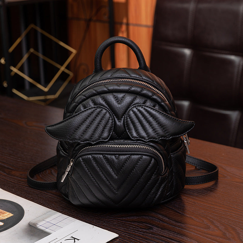 Women's Fashion Fashionable Korean Style Popular Diamond Backpacks