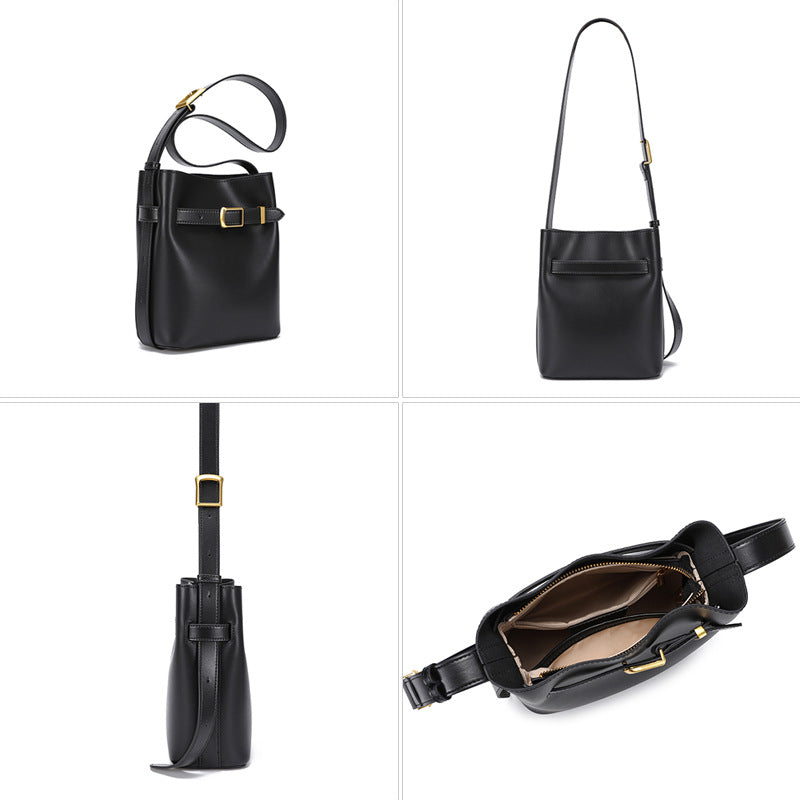 Women's Genuine Leather High-grade Retro Cowhide Lucky Crossbody Bags
