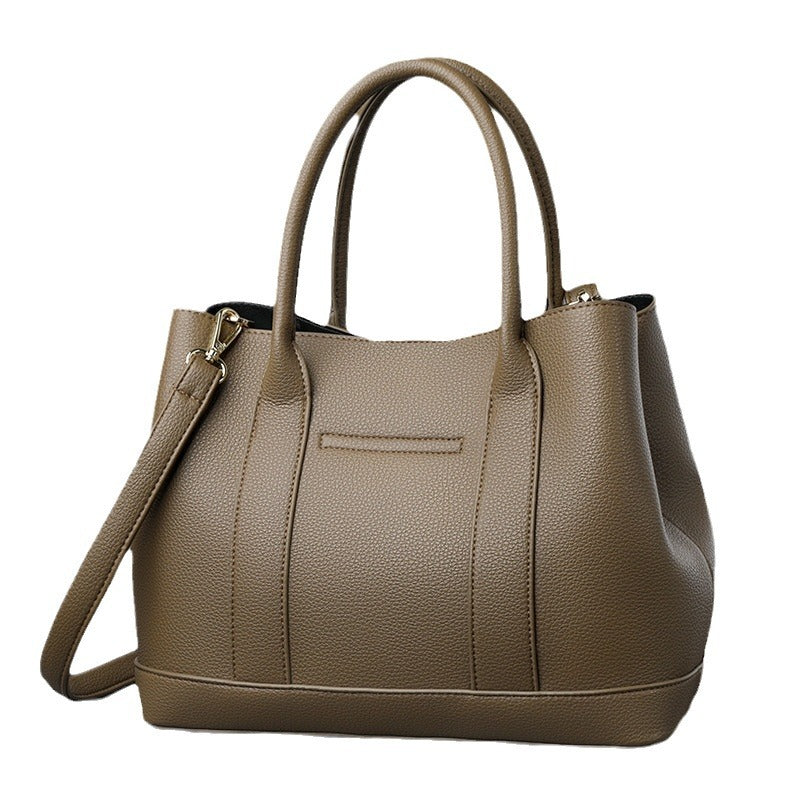 Women's Korean Style Fashion Mom Commuter Large Shoulder Bags