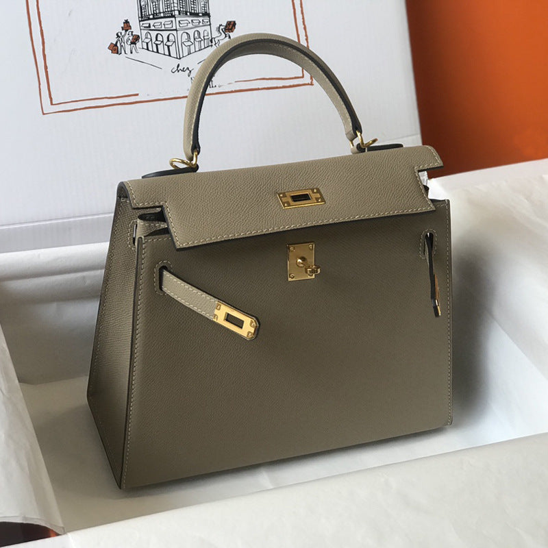 Kelly Genuine Leather Fashion Summer Versatile Crossbody Bags
