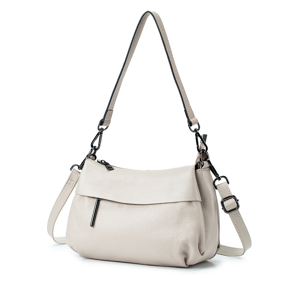 Women's Genuine Leather Fashion First Layer Cowhide Crossbody Bags
