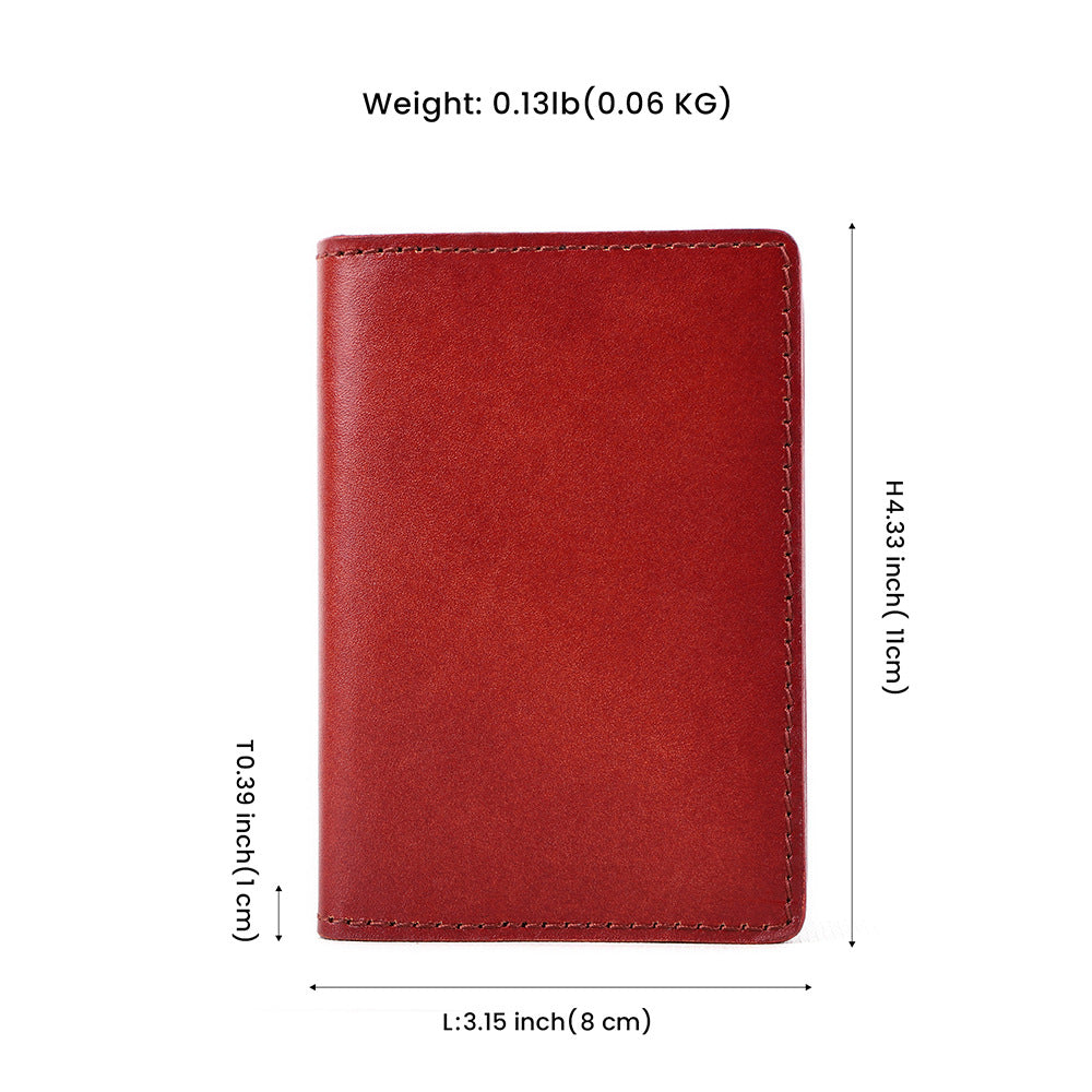 Unisex Driving License Multiple Slots Leather Card Holder