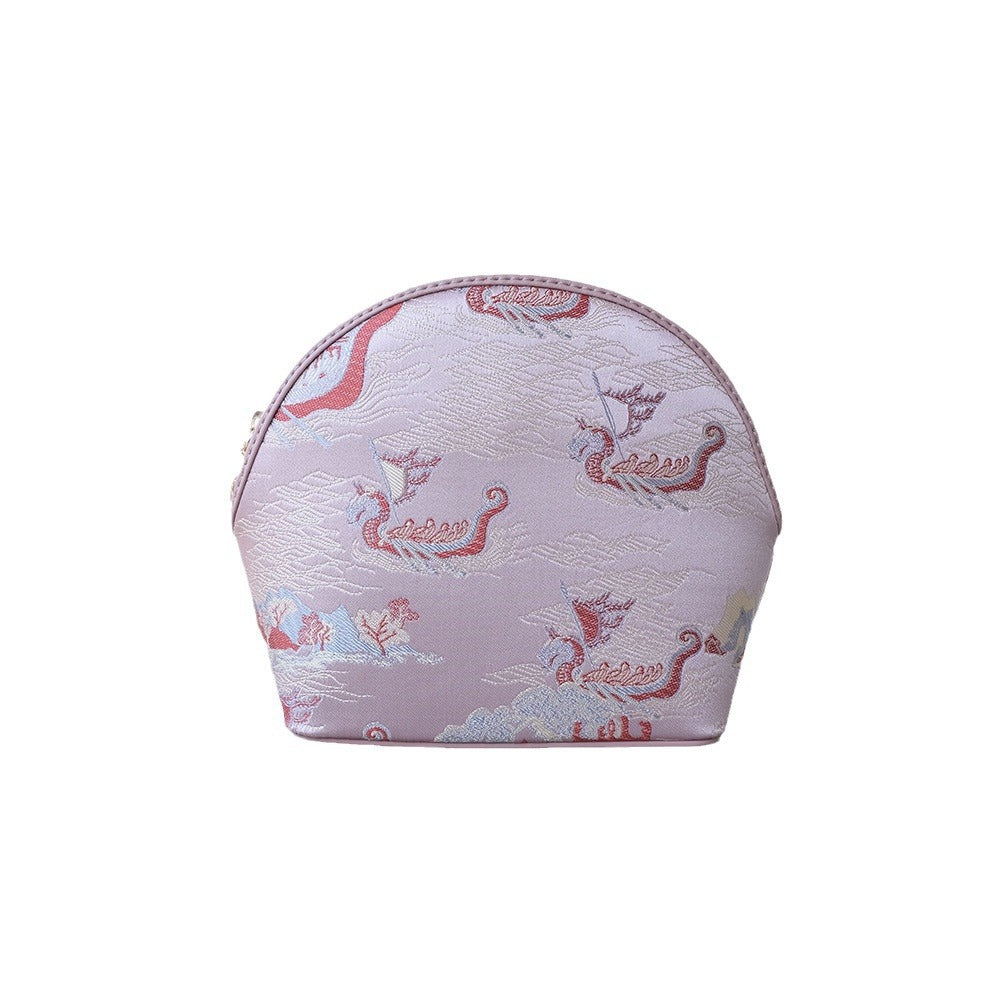 Dynasty Brocade Shell Chinese Style National Elegance Retro Crossbody Bags