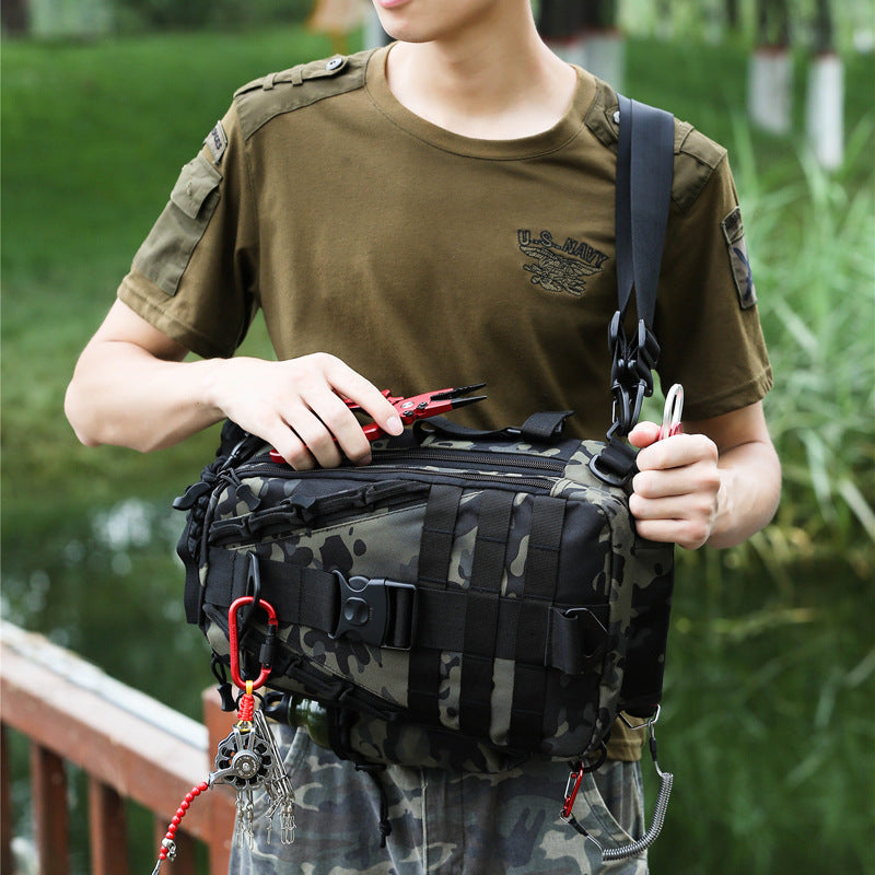 Multifunctional Lure Single Camouflage Tactics Fishing Sports Backpacks