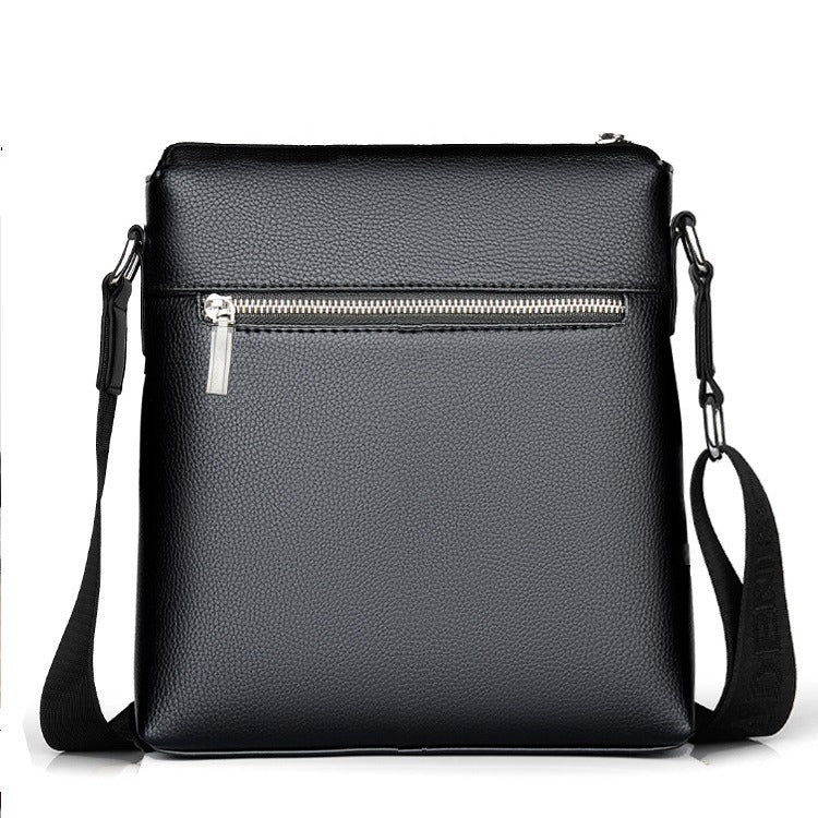 Men's First Layer Cowhide Genuine Leather Soft Men's Shoulder Bags