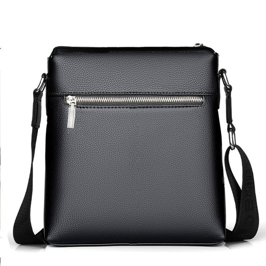 Men's First Layer Cowhide Genuine Leather Soft Men's Shoulder Bags