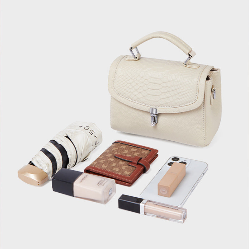 Women's Layer Cowhide Summer Light Luxury Texture Handbags