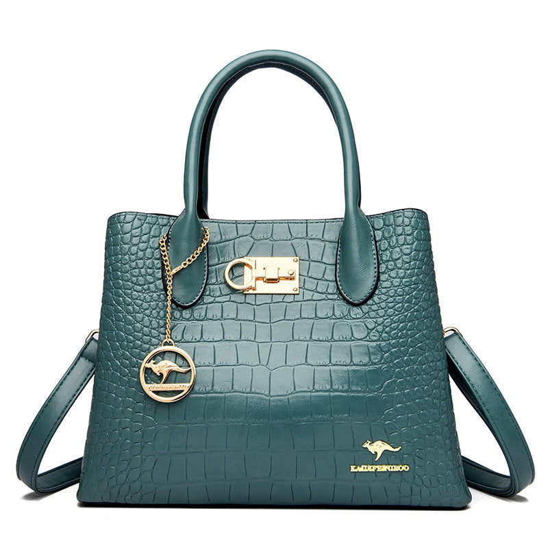 Women's Glamorous Graceful Beautiful Crocodile Pattern Handbags