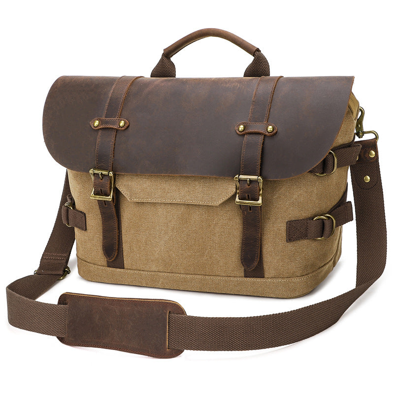 Men's Durable Stylish Canvas Vintage Computer Men's Messenger Bags
