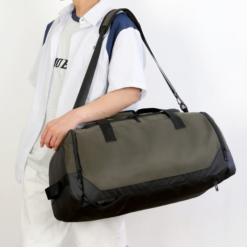 Men's Portable Dry Wet Separation Training Fitness Travel Bags