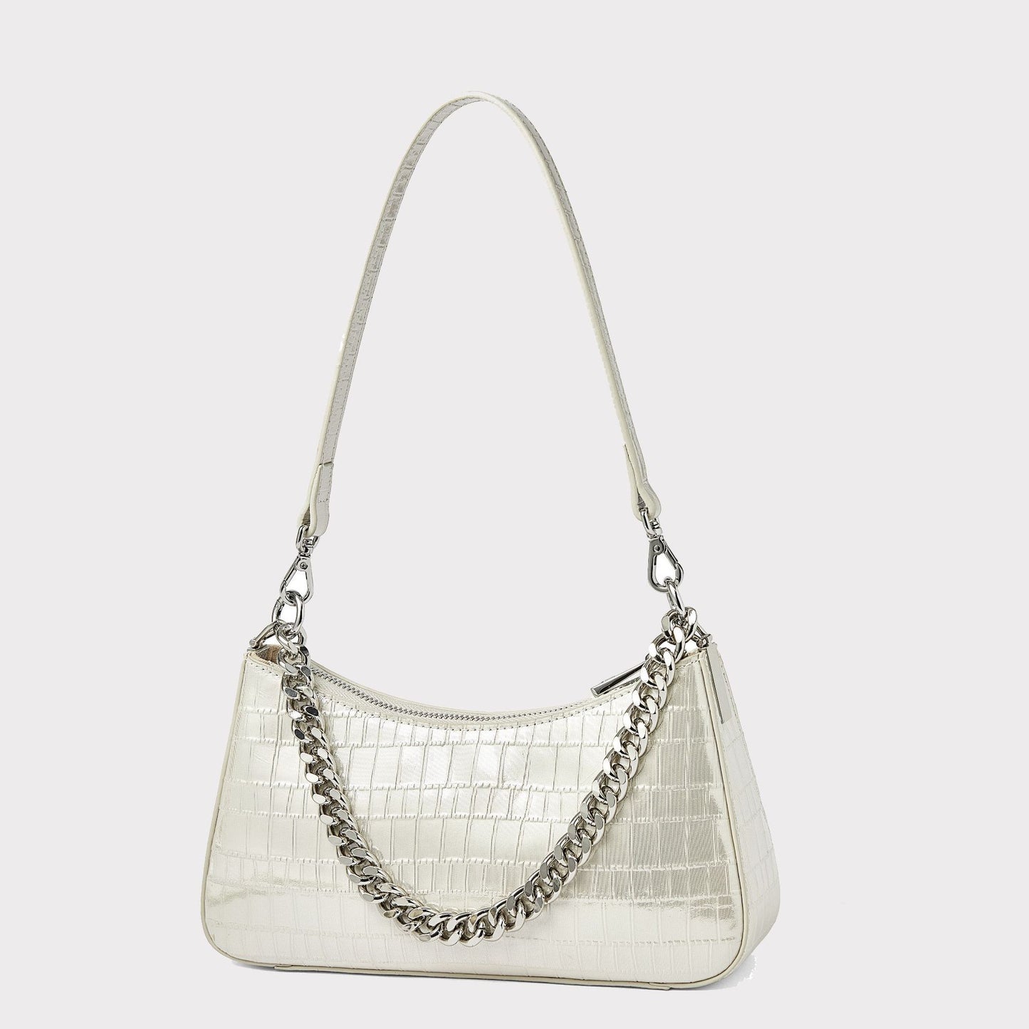 Women's Leather Minority First Layer Chain High-grade Armpit Bags