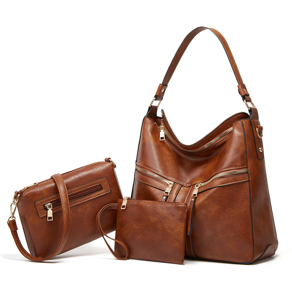 Women's Hot Trendy Soft Leather Large Capacity Shoulder Bags