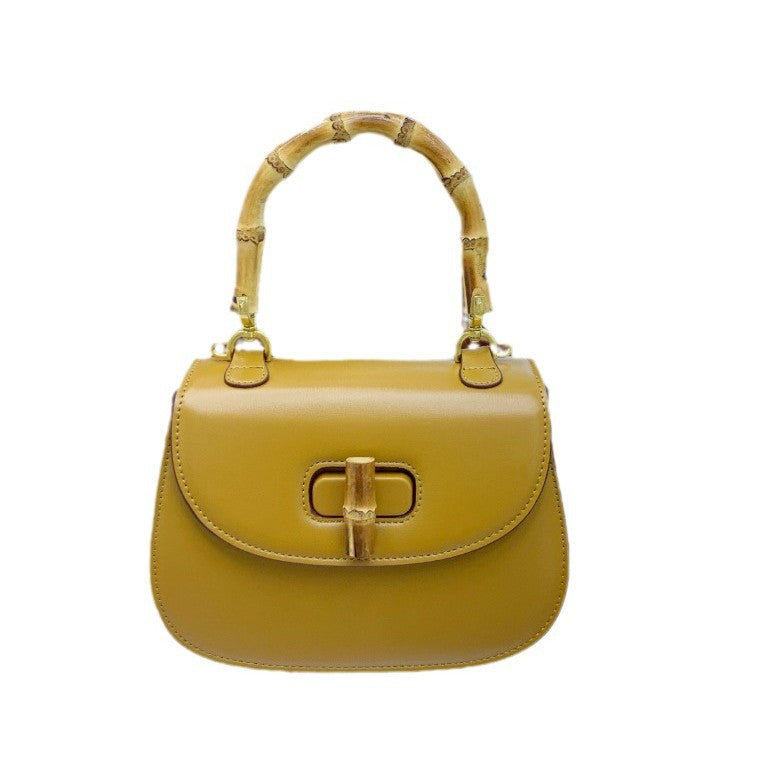 Women's Saddle Genuine Leather Vintage Crocodile Pattern Crossbody Bags