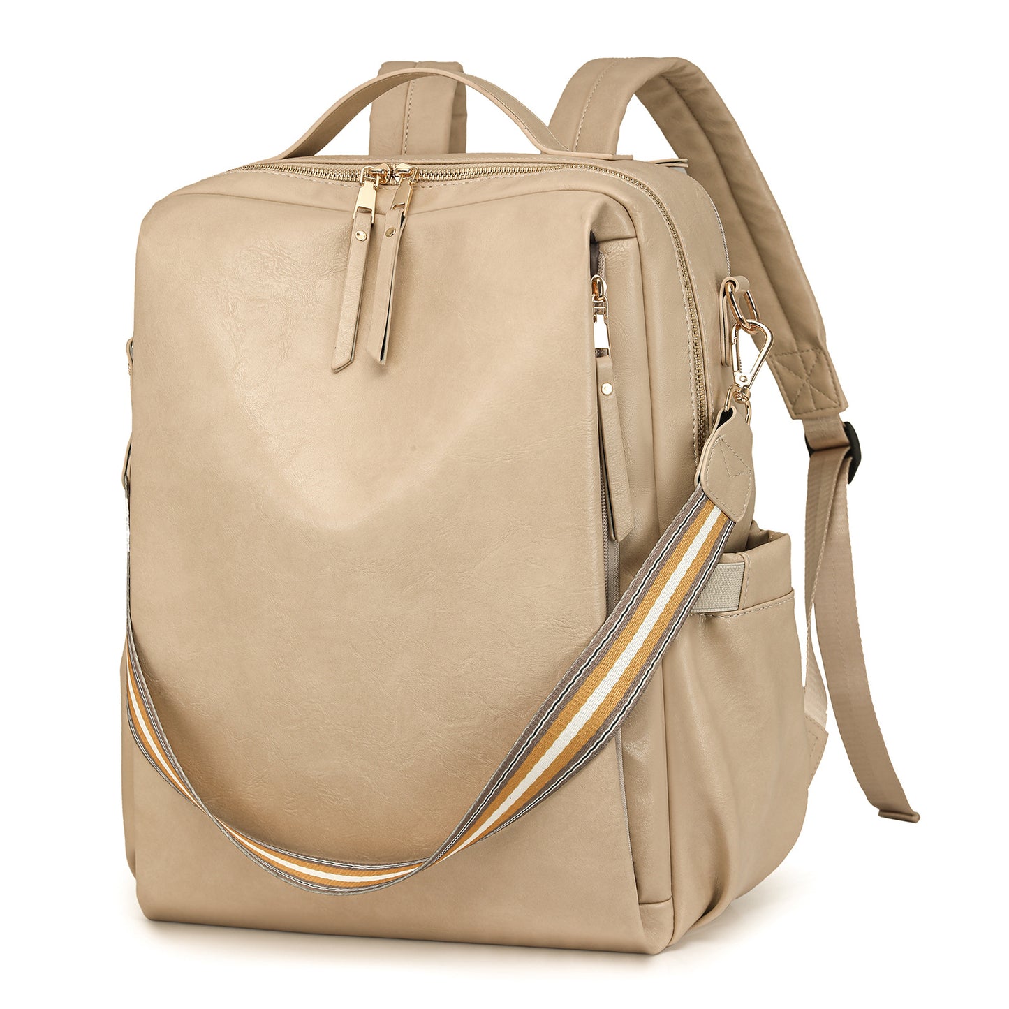 Women's Versatile Retro Style Fashion Lot Backpacks